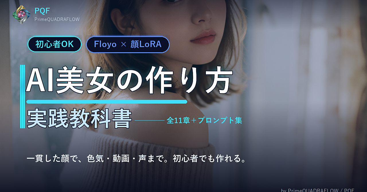 AI美女の作り方 実践教科書
