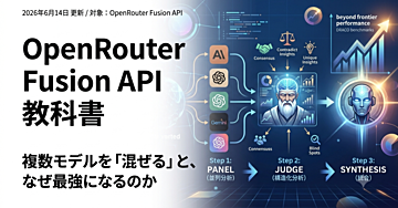 OpenRouter Fusion APIの教科書