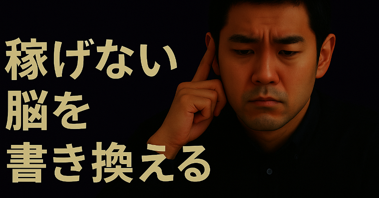 稼げない脳を書き換える─副業で続けられない人の擬似転生術