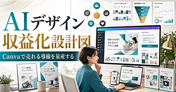 AIデザイン収益化設計図 Canvaで売れる導線を量産する