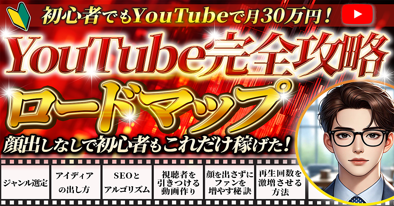 YouTubeで顔出しなし！初心者が月30万円稼ぐための完全ガイド【2024年最新版】