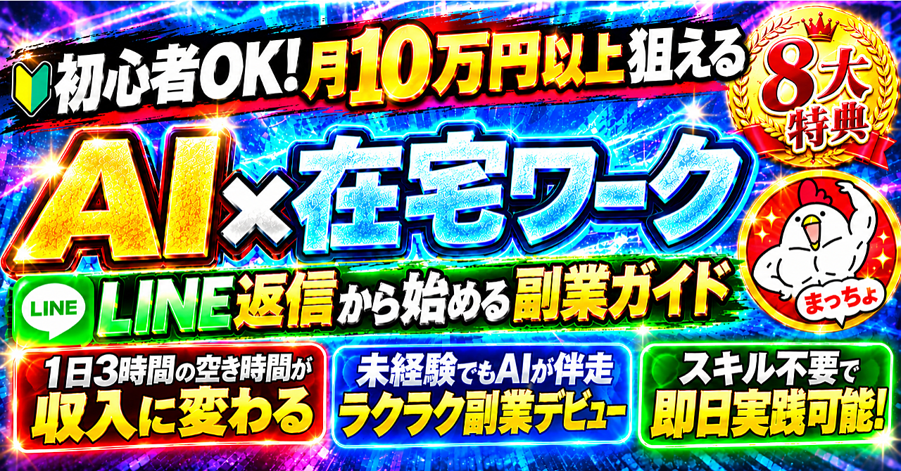 【35大特典付】まっちょさんのBrain「初心者OK！月10万円以上狙えるAI×在宅ワーク～LINE返信から始める副業ガイド～」評判口コミ感想レビュー