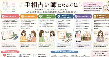 「手相占い師になる方法」