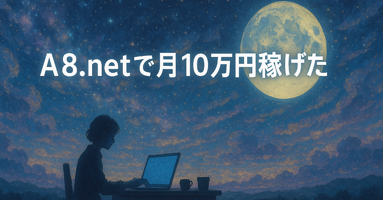 【共感だけで売れる!?】SNS初心者の僕がA8.netで月10万円稼げた発信テンプレ公開