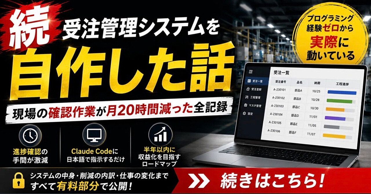 Claude Codeを使ったことがない人へ。知人のために作ったシステムが、月20時間の確認作業をなくし、『次はこれも』と頼られる存在に変えてくれました