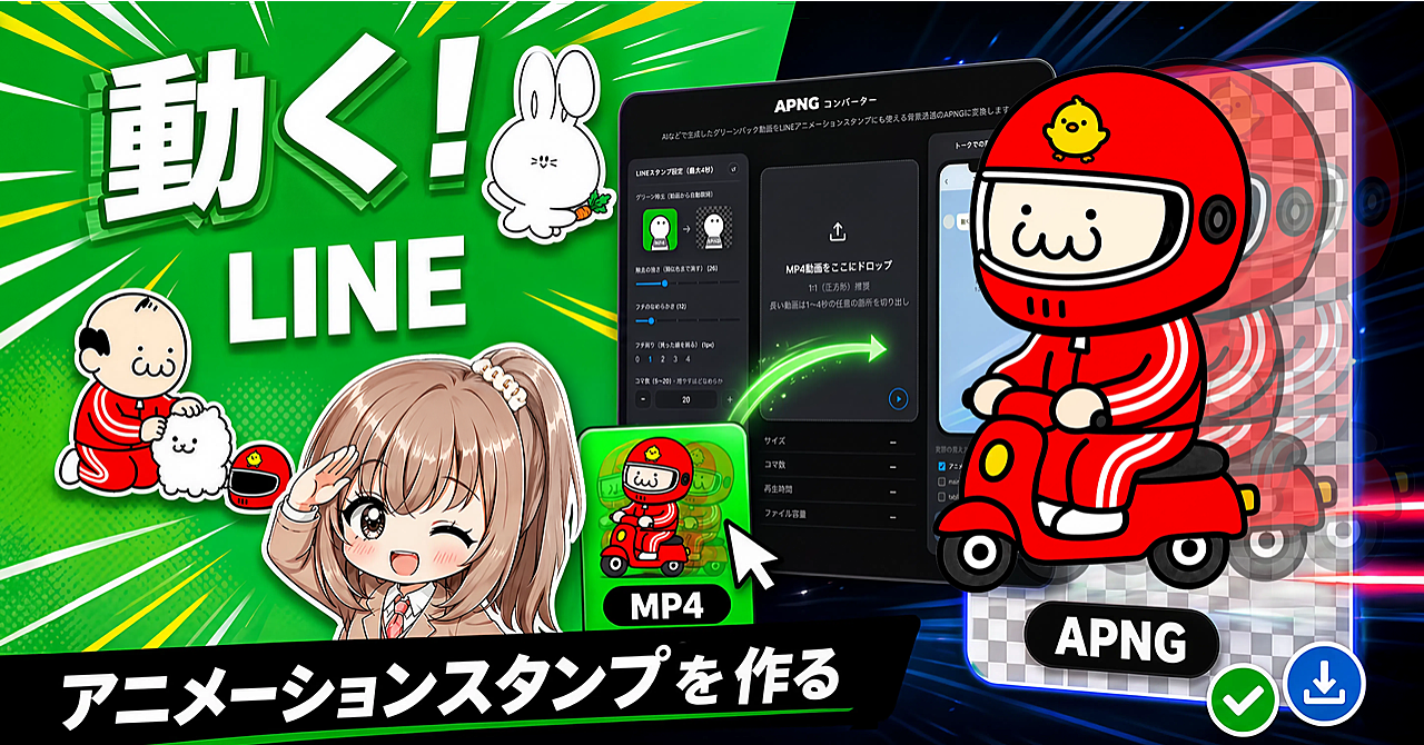 動くLINEスタンプの教科書。落書き1枚からAI副業デビュー！【ChatGPT Images 2.0 × Seedance 2.0】