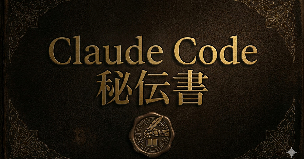 Claude Code 秘伝書
