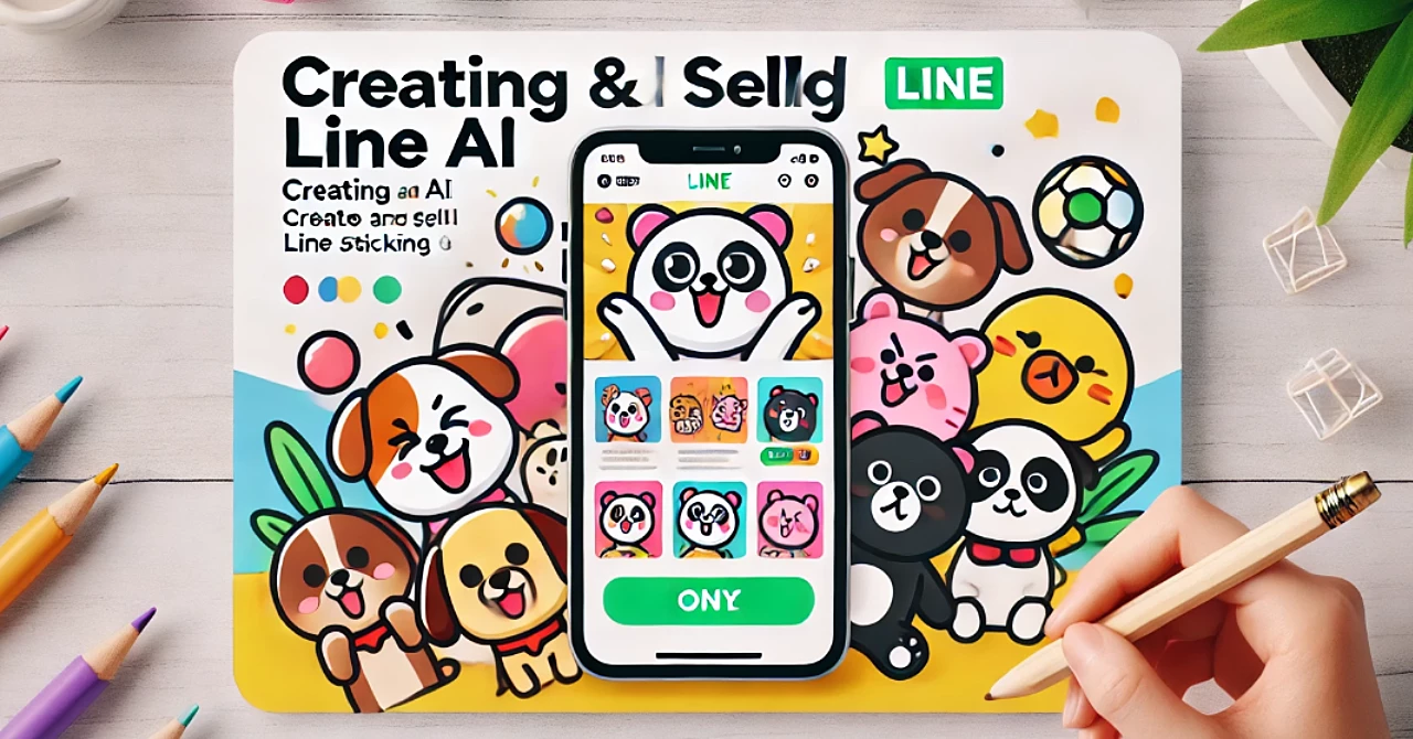 「小学生でもできる!AIを使ったLINEスタンプ販売ガイド」