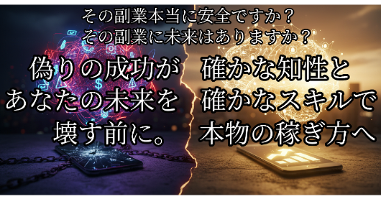 第1弾SNS副業の稼ぎは【裏技・ある手法】じゃない。【時間】と【作業量】が9割。新参者が【数万円〜数十万円失う前】に知るべき唯一の正解