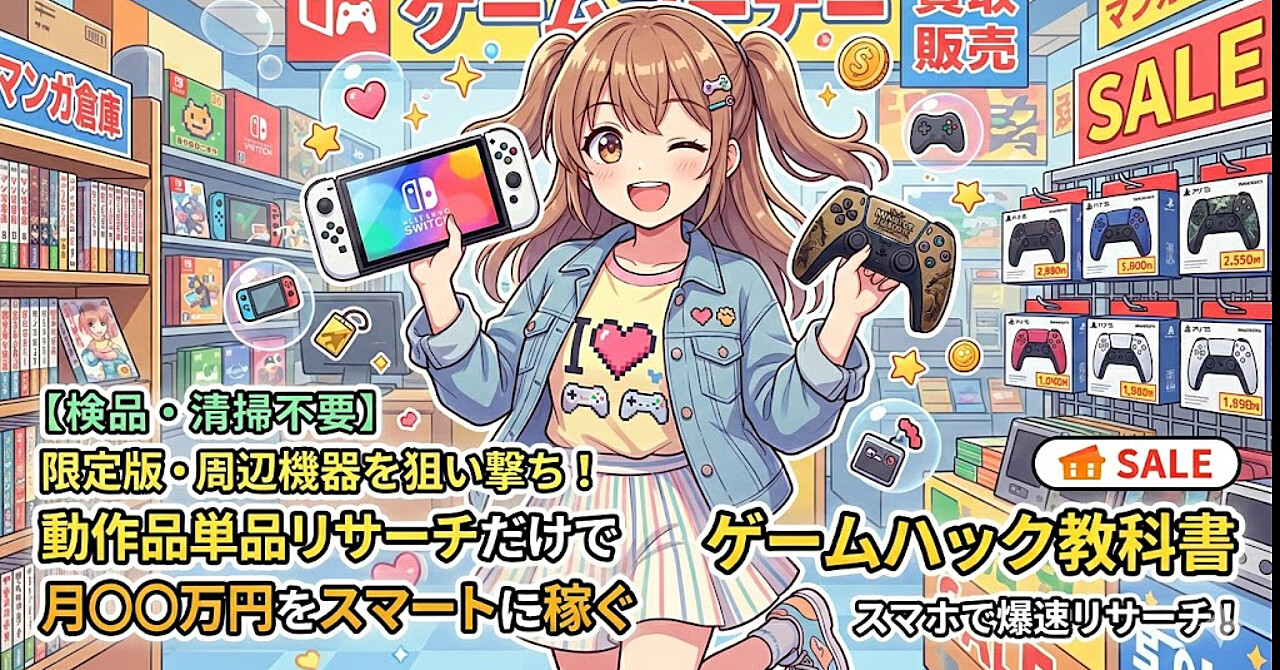 🎮【検品・清掃不要】マンガ倉庫のゲームコーナーで「限定版・周辺機器