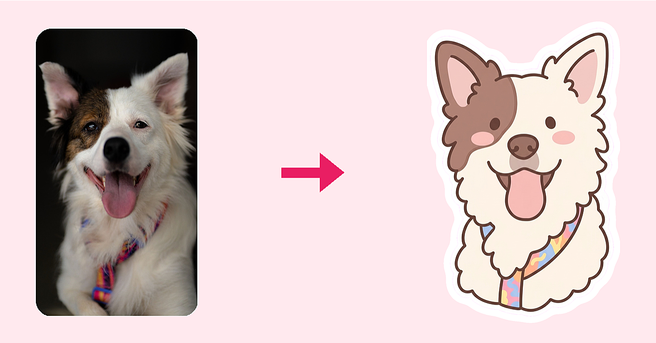 シール工場 — 写真を可愛いイラストシールにするClaude Codeスキルのアイキャッチ画像