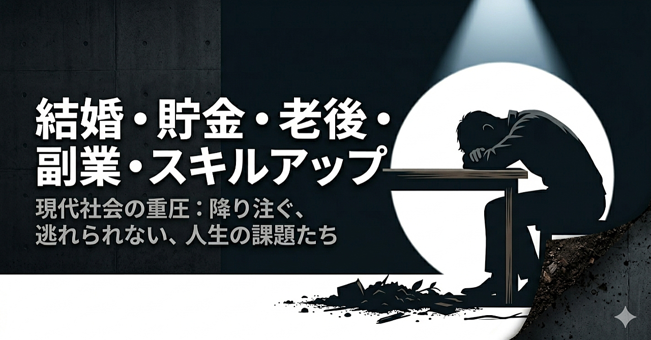 “普通の人生”が崩壊した日本で、壊れずに生きる方法

