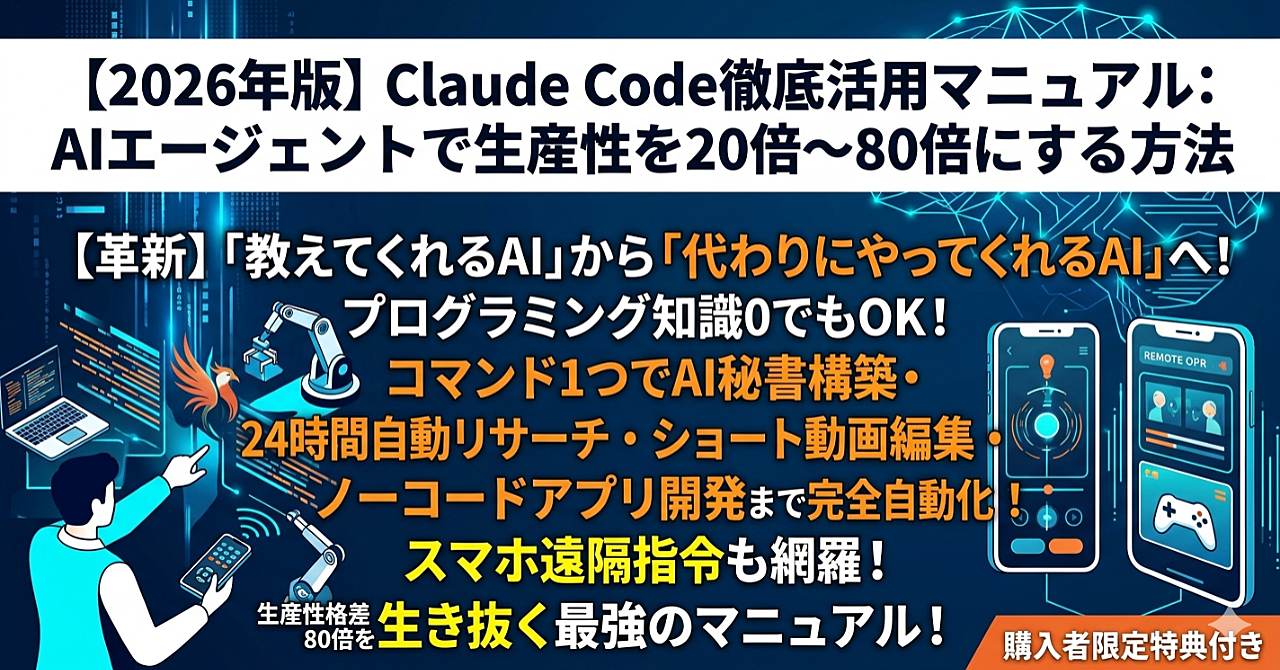 Claude Codeを活用したAI自動化と副業効率化の徹底ガイド
