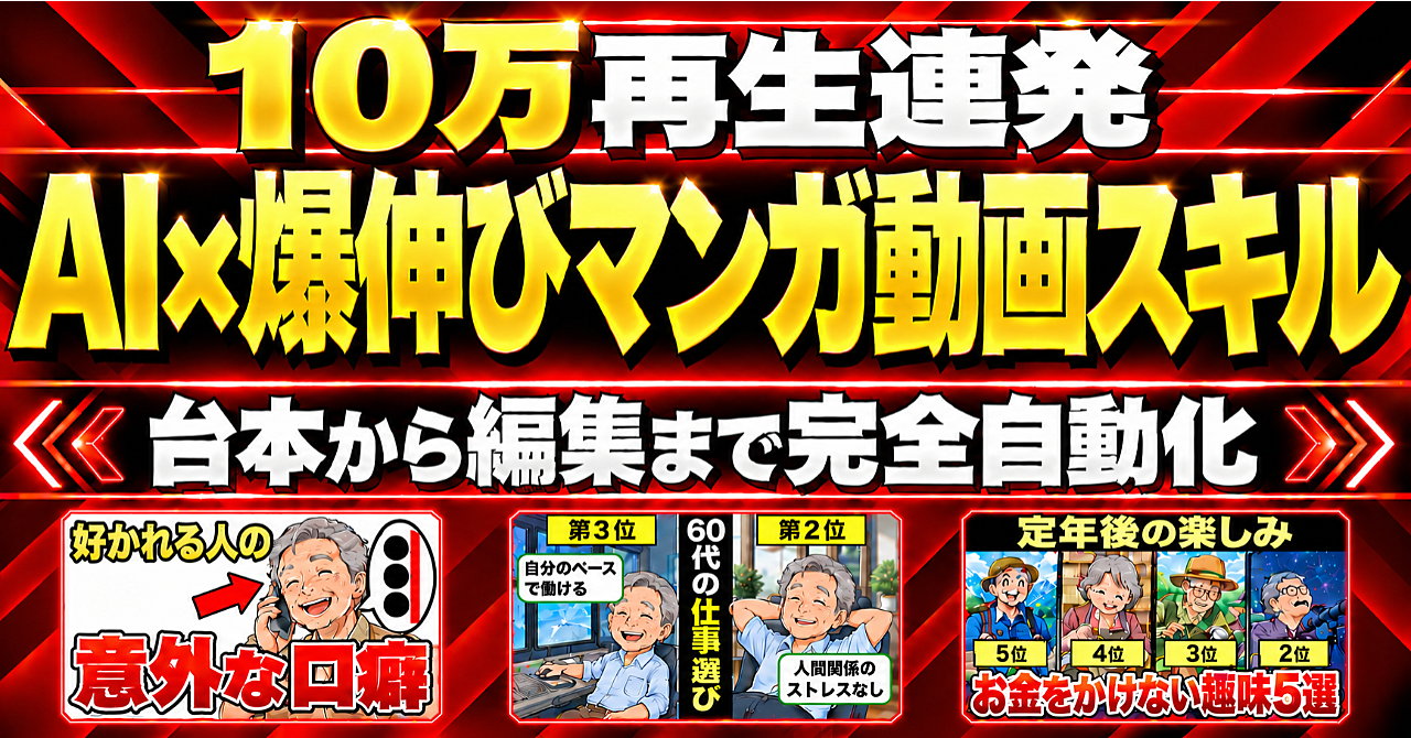 【35大特典付】YouTubeマスターDさんのBrain「10万再生連発！爆伸びする漫画動画×完全自動化スキル【漫画マスター】」評判口コミ感想レビュー