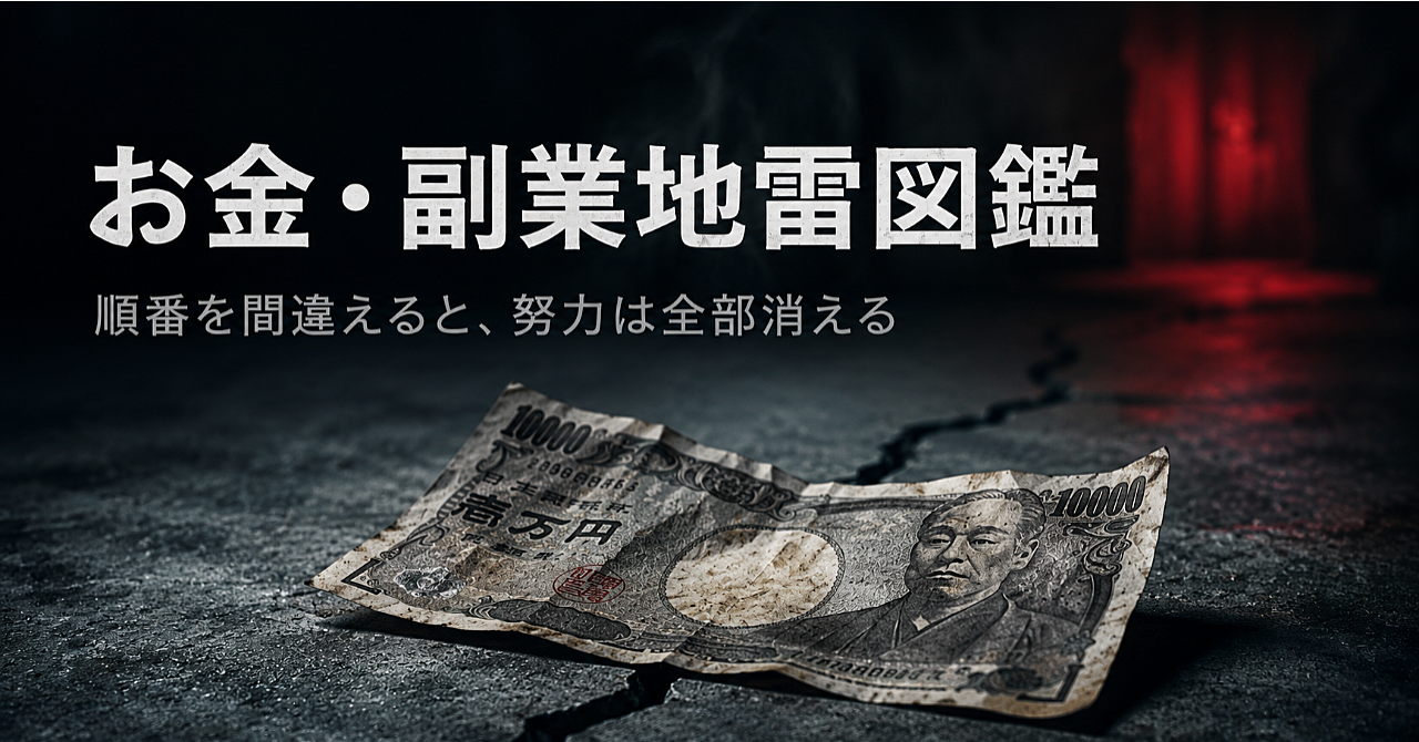 お金・副業地雷図鑑