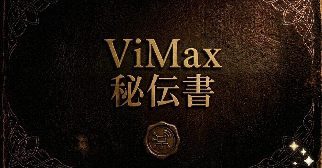 ViMax秘伝書