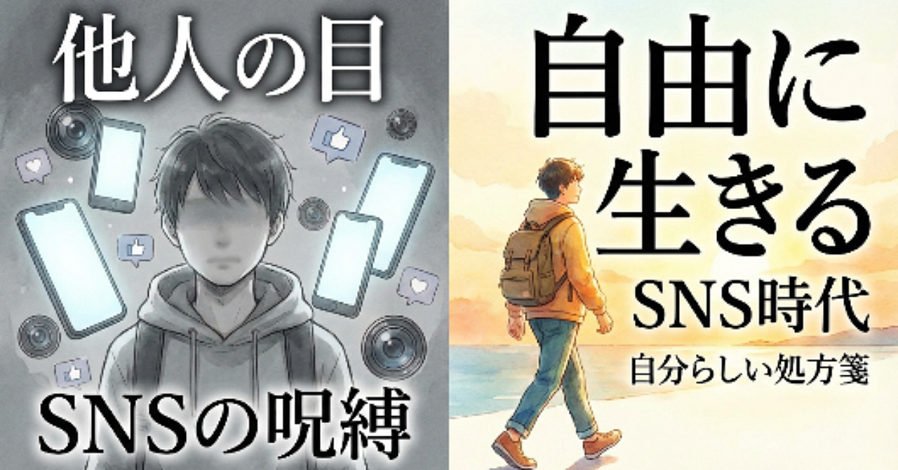 『他人の目に縛られない生き方』 SNS時代を生きる私たちへ