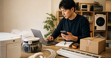 📦🚚 大型家電せどりは配送サイズと保管場所で仕入れを決める
