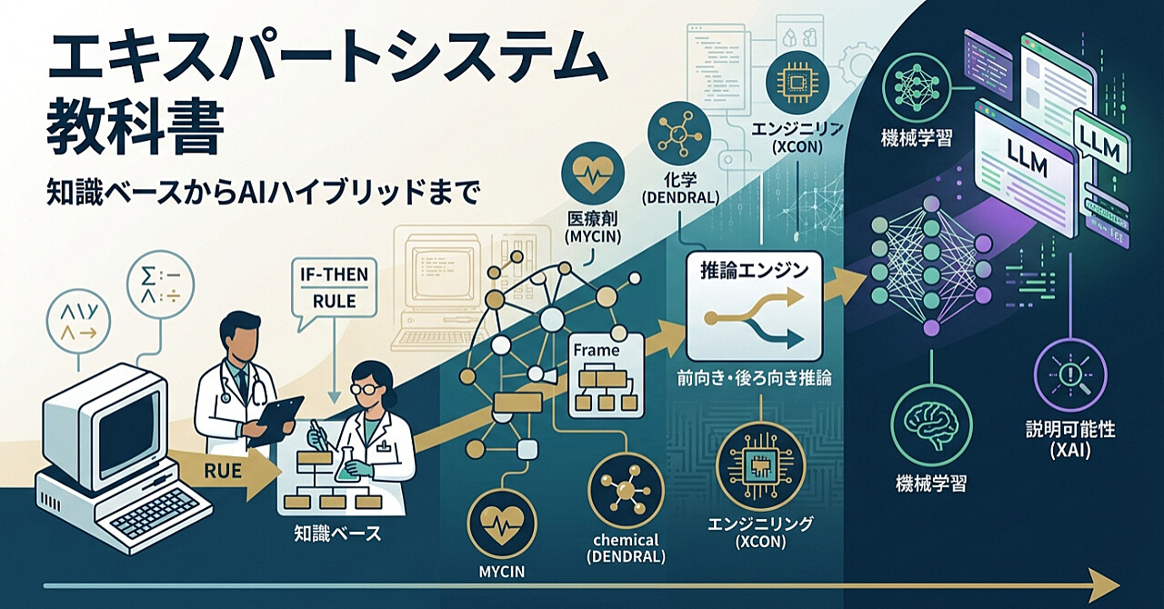 エキスパートシステム 教科書のアイキャッチ画像