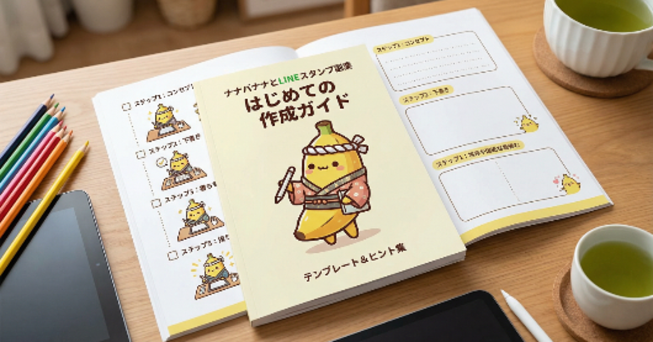 『nanobananaで作るLINEスタンプ副業の完全テンプレ』
