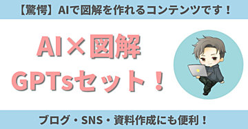 【ブログ・パワポ用】AI×図解作成GPTsセット