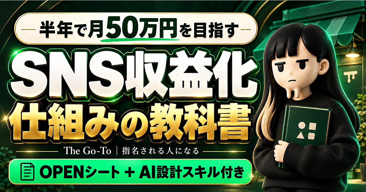 【35大特典付】よそおいさんのBrain「SNS発信を、半年で月50万円のマネタイズに変える仕組みの作り方｜The Go-To ─ 指名される人になる」評判口コミ感想レビュー