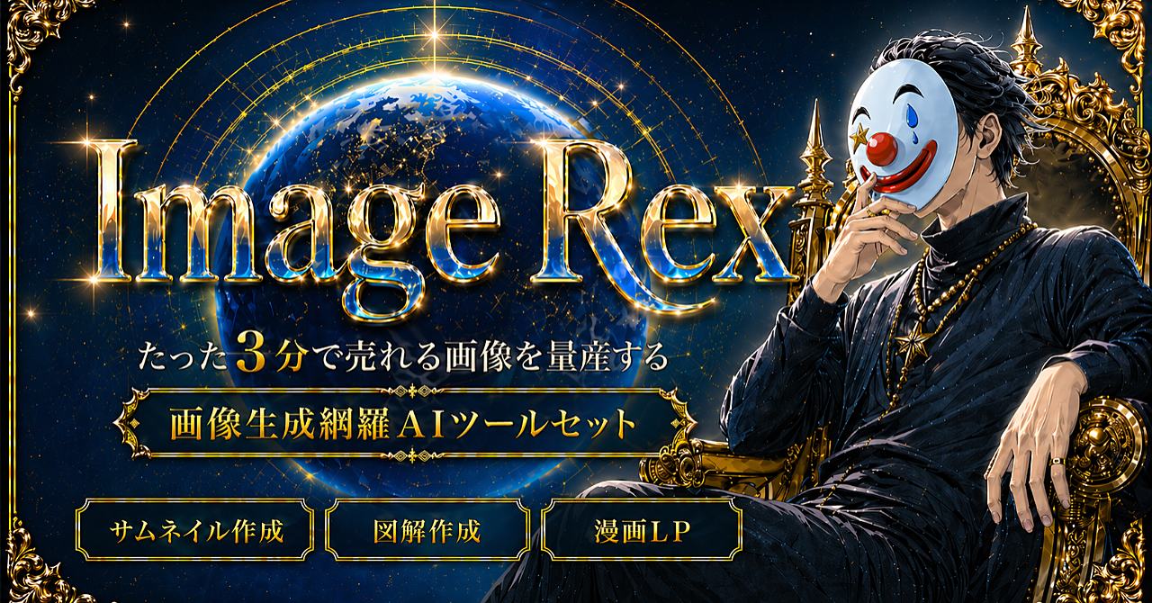 たった3分で売れる画像を量産する【Image-REX】