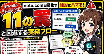 Claude Codeでnote有料記事を自動セットアップして分かった、UIが壊れる11の罠