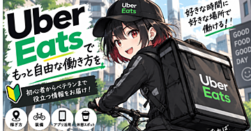 Uber Eats配達員の始め方｜登録から初配達まで8年・12,000件配達した副業配達員が解説
