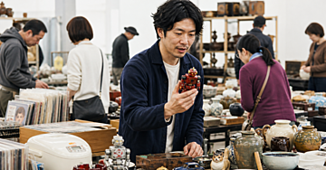 買い物好きには古物市場が最高のストレス発散になる