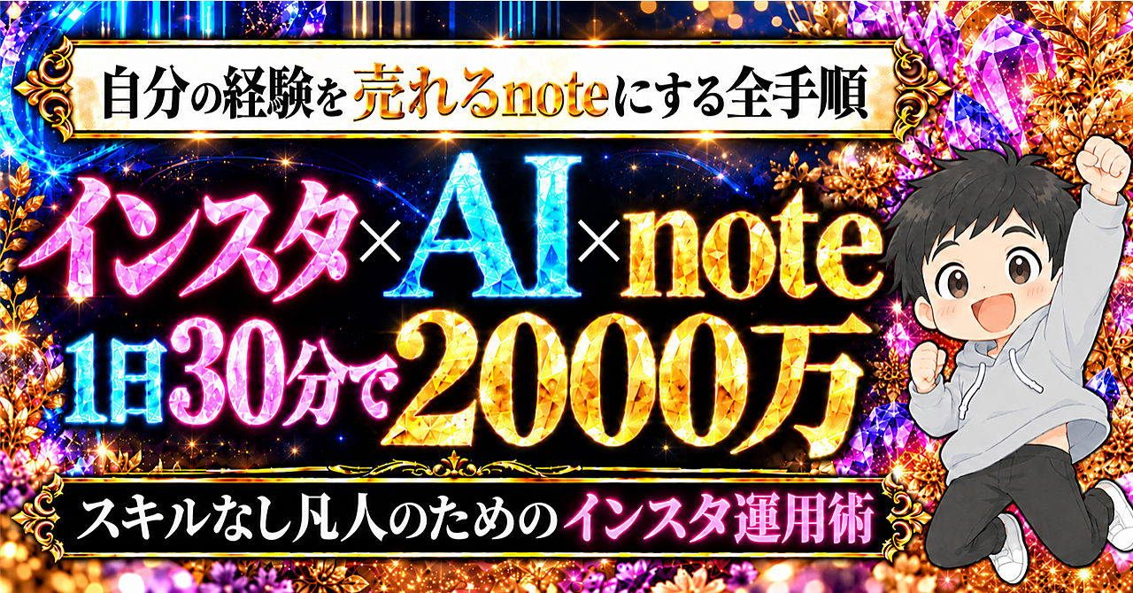 【35大特典付】れのぼくんさんのBrain「【インスタ×AI×note】1日30分で2000万売り上げた全手順を公開」評判口コミ感想レビュー