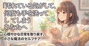 🫧✨「汚れている気がして、何度も手を洗ってしまうあなたへ」心穏やかな日常を取り戻す、小さな魔法のセルフケア🤫💖