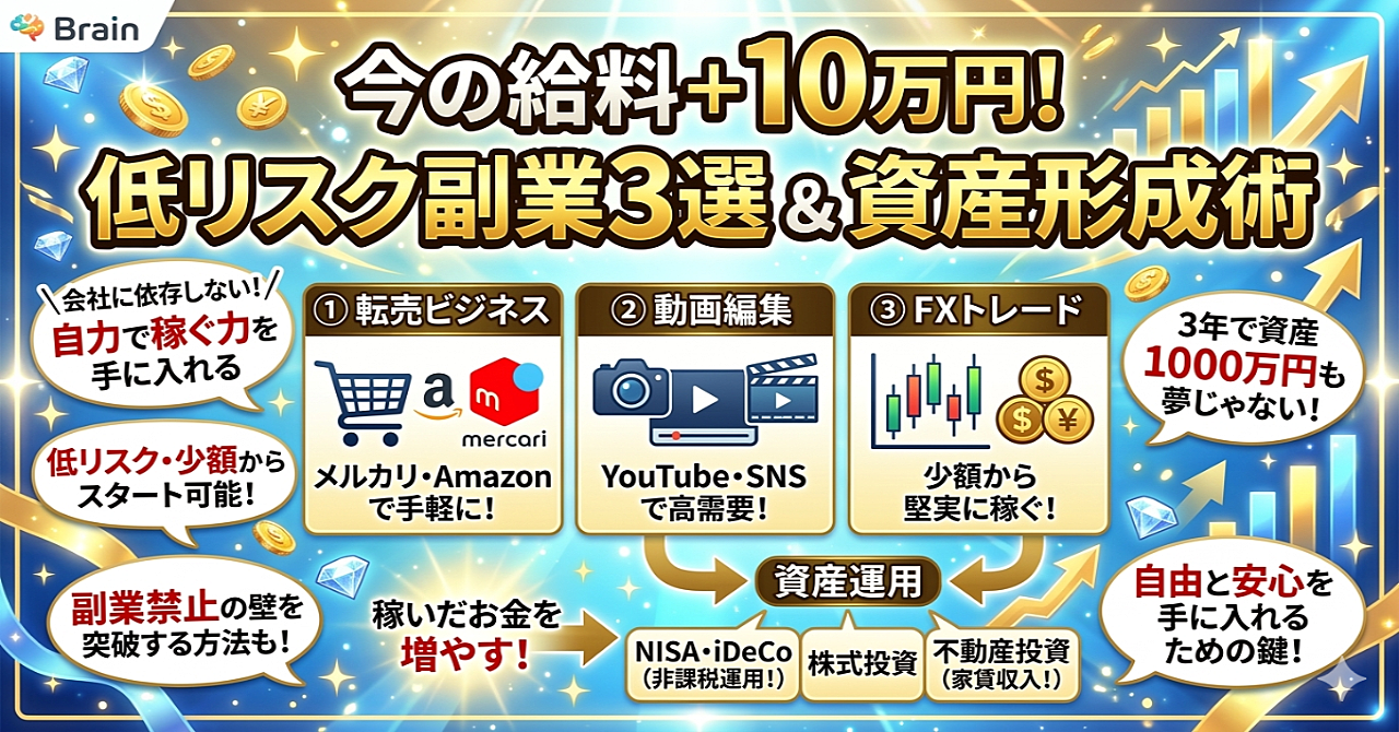 経済的自由への完全ロードマップ：低リスク副業から資産1000万円を築く全技術