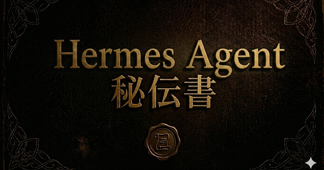 Hermes Agent 秘伝書