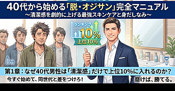 第1章：なぜ40代男性は「清潔感」だけで上位10%に入れるのか？
