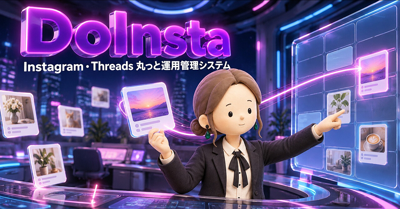 【DoInsta】投稿に追われる毎日から、投稿を仕込む毎日へのアイキャッチ画像