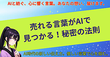 売れる言葉がAIで見つかる!秘密の法則