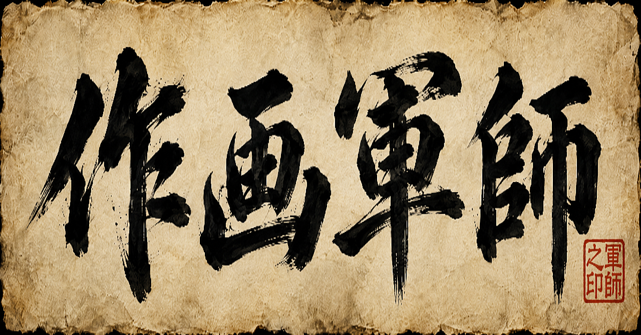 作画軍師 － AIキャラクター制作を「当たり待ち」から「再現できる設計」へ （制作スキル「Character Creation Kit」同梱／CHARACTER STYLE GUIDE 変換プロンプトのアイキャッチ画像
