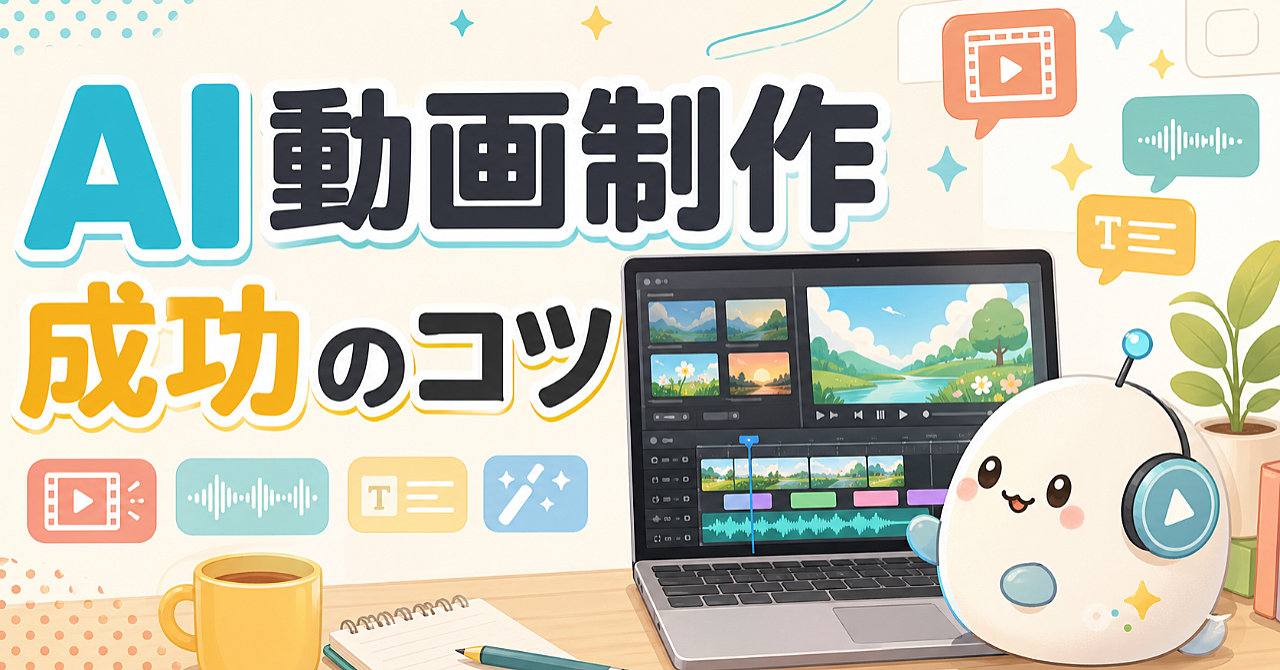 AI動画がうまくなる編集の考え方
