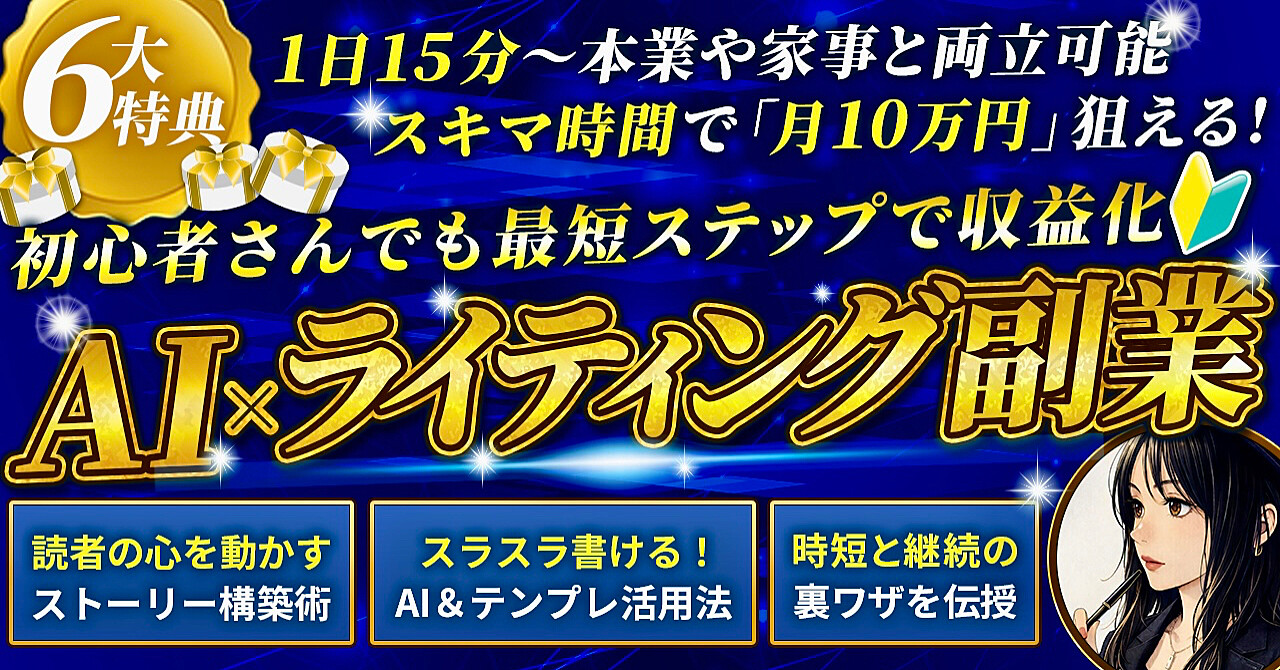 【AI×ライティング副業】収益化ガイド