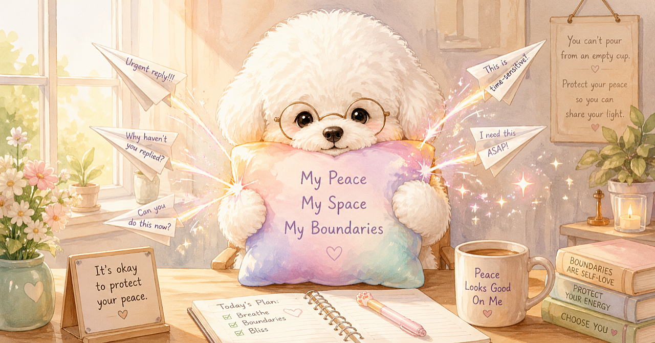 【魔法のクッション】SNSの「返信疲れ」は今日で終わり。優しすぎて消耗する人のための「心を守るコメント返信」プロンプト