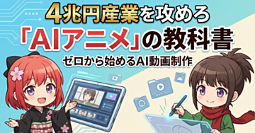 【4兆円産業を攻めろ】「AIアニメ」の教科書|ゼロから始めるAI動画制作