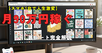 スマホ1台で人生は変わる。Canvaで作るステッカーが90万円に化ける裏ルート、その全貌を徹底解説
