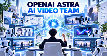 動画生成AIを使いこなすのは、もう人間じゃない。OpenAI Astraでつくる「AI動画制作チーム」完全入門