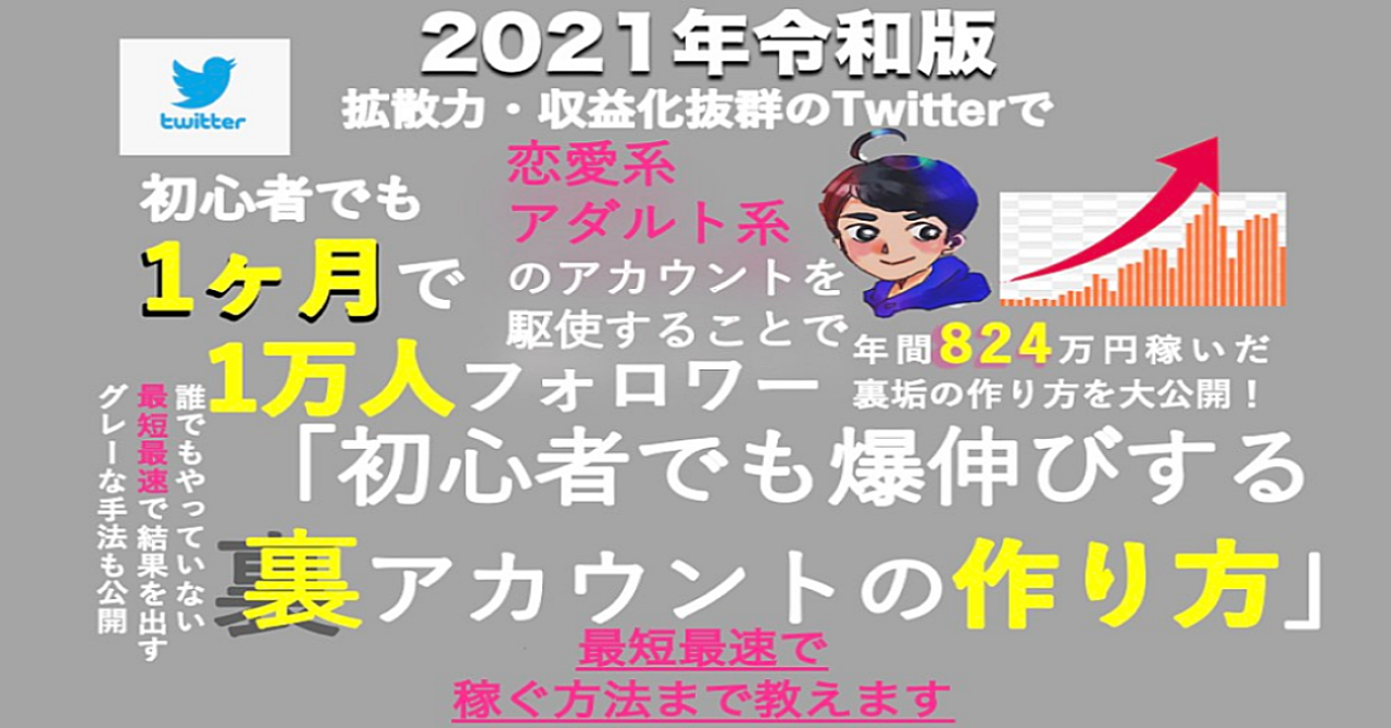 たった１つのtwitterエロ垢運用で年間８２３万円稼いだマネタイズ手法 フォロワーを最速で伸ばし稼ぐ方法 24 しゃち Brain