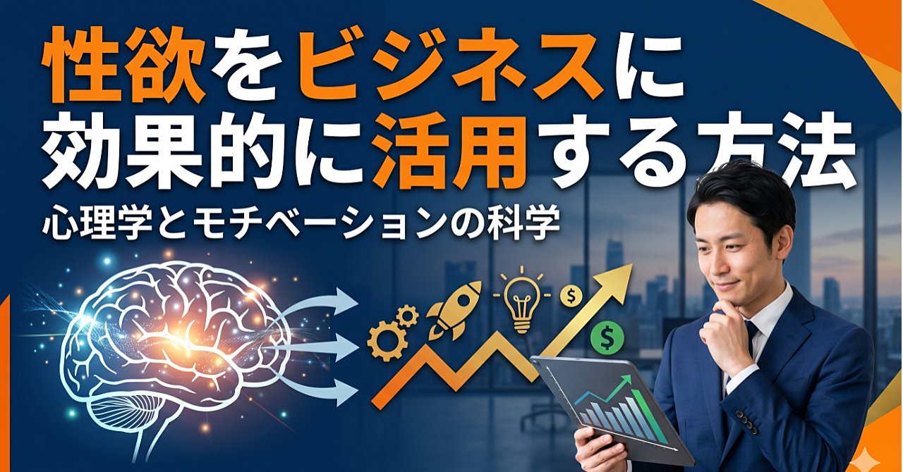 性欲をビジネスに効果的に活用する方法