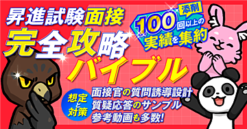 昇進試験面接の完全攻略バイブル 〜アピールポイント別質疑応答サンプル/面接官の質問を誘導する方法〜