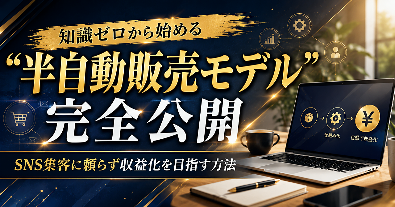 知識ゼロから始める