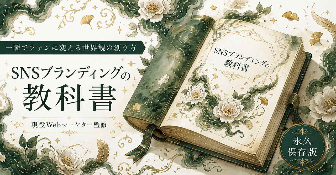 【note差別化戦略】一瞬でファンに変える世界観の創り方｜現役Webマーケターによる「SNSブランディングの教科書」｜永久保存版