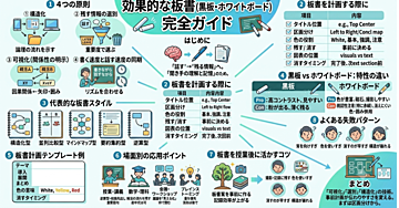効果的な板書(黒板・ホワイトボード)の使い方
